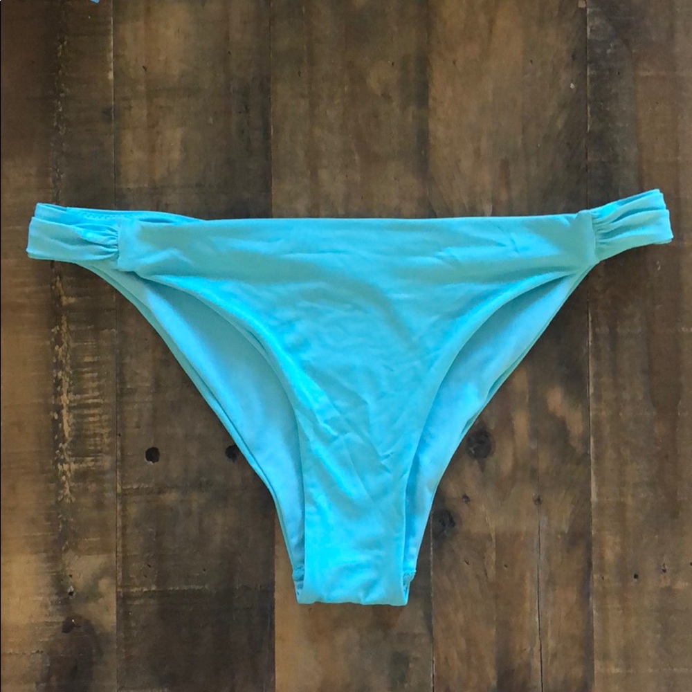 Light Neon Blue Bikini Bottoms